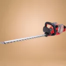 Akkumulátoros sövényvágó, Worcraft CHT-S40LiB ShareSYS, piros/fekete, 56 cm pengehossz, 2 x 20 V Li-Ion, 1550 löket/perc, ütésvédelem, maximum 28 mm ágvastagság, akkumulátor és töltő nélkül