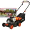 Benzinmotoros fűnyíró, Strend Pro Garden QN41D, fekete/narancssárga, vágásszélesség: 40,6 cm, 132 cm3, 4 ütemű, 2200 W, 3 LE, 45 l gyűjtőkosár, kézi tolás