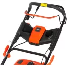Benzinmotoros fűnyíró, Strend Pro Garden QL51PD-196, fekete/narancssárga, vágásszélesség: 51 cm, Loncin motor, 196 cm3, 4 ütemű, 4000 W, 5,4 LE, 3600 fordulat/perc, 60 l gyűjtőkosár, mulcsozás, oldalkidobás, önjáró