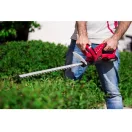 Akkumulátoros sövényvágó, Worcraft CHT-S20LiA ShareSYS, piros/fekete, 51 cm pengehossz, 20 V Li-Ion, 1200 löket/perc, ütésvédelem, maximum 20 mm ágvastagság, akkumulátor és töltő nélkül