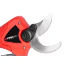 Akkumulátoros metszőolló, Strend Pro Profesional, piros, 4 Ah 36V, maximum 40 mm vastagság, biztonsági zárral, akkumulátorral és töltővel