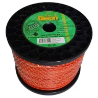   Fűkasza damil, Bison Profi Szuper, 2,7 mm, 325 m, narancssárga, szögletes, tekercses