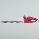 Elektromos sövényvágó, Worcraft WPHT132, piros/fekete, 600 W, 51 cm pengehossz, 1700 löket/perc, pengefék, maximum 16 mm ágvastagság