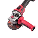 Akkumulátoros sarokcsiszoló, Worcraft CAG-S20LiBE-125, piros/fekete, 125 mm, 20 V Li-Ion, 8000 fordulat/perc, akkumulátor és töltő nélkül