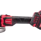 Akkumulátoros sarokcsiszoló, Worcraft CAG-S20LiBE-125, piros/fekete, 125 mm, 20 V Li-Ion, 8000 fordulat/perc, akkumulátor és töltő nélkül