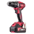 Akkumulátoros szerszámgépkészlet, Worcraft COMB001, CHD-S20LiBA csavarbehajtó és CAG-S20LiBE-125 sarokcsiszoló + 1 x 4,0 Ah akkumulátor + töltő, hordtáska