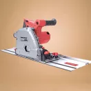 Merülőfűrész, Worcraft TS12-165A, 1200 W, 165 mm tárcsa, 54 mm vágásmélység, állítható mélység és szög, 2 x 70 cm vezetősínnel