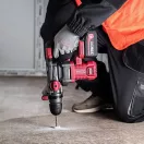 Akkumulátoros kombikalapács, Worcraft CRH-S20LiBDM, piros/fekete/ezüst, 20 V Li-Ion ShareSYS, 3800 ütés/perc, 4,5 J, SDS+ tokmány, fúrás, ütvefúrás, vésés, akkumulátorral és töltővel