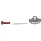Akkumulátoros sarokcsiszoló, Worcraft CAG-S20LiBM, ShareSYS, piros/fekete, 125 mm, 20 V Li-Ion, 9500 fordulat/perc, akkumulátor és töltő nélkül