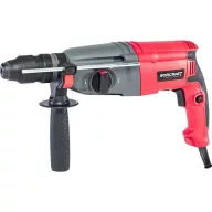   Elektromos kombikalapács, Worcraft RH09-26C, piros/fekete, 820 W, 4800 ütés/perc, 3,2 J, SDS+ tokmány, fúrás, ütvefúrás, vésés, kiegészítők