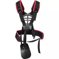   Bozótvágó heveder, Strend Pro Premium TW009-W, fekete, kétvállas