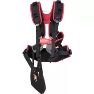   Bozótvágó heveder, Strend Pro Premium TW010-W, fekete, kétvállas