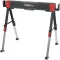 Munkabak, Strend Pro Premium, fekete, állítható magasság: 61-85 cm, 600 kg terhelhetőség
