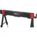Munkabak, Strend Pro Premium, fekete, állítható magasság: 61-85 cm, 600 kg terhelhetőség