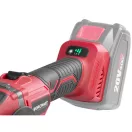 Akkumulátoros polírozógép, Worcraft COP-S20Li ShareSYS, piros/fekete, 150 mm, 20 V Li-Ion, fordulatszám-szabályozós, M14 orsómenet, 5000 fordulat/perc