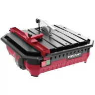  Akkumulátoros csempevágó, Worcraft CTS-S20Li ShareSYS, 110 mm, 0-45°, maximum 24/16 mm vastagság, 20 V Li-Ion, 3800 fordulat/perc, csempéhez és járólaphoz, akkumulátor és töltő nélkül