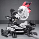 Akkumulátoros gérvágó fűrész, Worcraft CMS-S20Li ShareSYS, 2-4 Ah 20 V Li-Ion, 185 mm tárcsa, 3600 fordulat/perc, csúszó funkció, lézeres vezető, akkumulátor és töltő nélkül