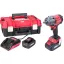 Akkumulátoros szerszámgépkészlet, Worcraft XCUBE006 ShareSYS Toolbox készlet, ütvecsavarozó 20 V, 850 Nm, szénkefe nélküli, Autostop + 2 x 4,0 Ah akkumulátor + töltő, Toolbox