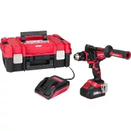   Akkumulátoros szerszámgépkészlet, Worcraft XCUBE004 ShareSYS Toolbox készlet, CHD-S20LiBH csavarbehajtó 20 V, szénkefe nélküli + 1 x 4,0 Ah akkumulátor + töltő, 8 literes Toolbox