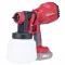 Festékszóró pisztoly, Worcraft CSG-S20LiA ShareSYS, piros/fekete, alsó tartályos, 1000 ml, akkumulátoros, 20 V Li-Ion, 1,8–2,6 mm fúvóka, akkumulátor és töltő nélkül