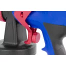 Festékszóró pisztoly, Strend Pro Airtool SG-20, kék/fekete, alsó tartályos, 1000 ml, elektromos, 500 W, 1,5-2,0 mm fúvóka