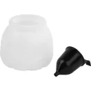 Festékszóró pisztoly, Strend Pro Airtool SG-20, kék/fekete, alsó tartályos, 1000 ml, elektromos, 500 W, 1,5-2,0 mm fúvóka
