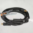 Földelő hegesztőkábel, Strend Pro 116014, fekete, elektródafogóval, 5–180 A földelőkapocs, hegesztőgéphez