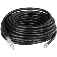 Tömlő magasnyomású mosóhoz, Worcraft, fekete, 15 m