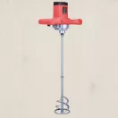 Elektromos habarcskeverő, Worcraft EM12-120, piros/fekete, 1200 W, menet: M14, maximum 120 mm keverőlapát, 180-650 fordulat/perc, 230 V/50 Hz