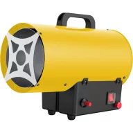   Gázos hőlégfúvó, Strend Pro BGA4006-15-01, sárga, 15 kW, hordozható, kétgombos vezérlés