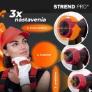 Festékszóró pisztoly, Strend Pro JS-FB17AII, piros/fekete, alsó tartályos, 800 ml, elektromos, kompresszorral, 650 W, 1,8-2,6 mm fúvóka