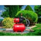 Házi vízmű, Strend Pro Garden, piros/fekete, 1000 W, tartály: 24 l, maximális átfolyás: 3500 l/óra, festett acél, tiszta vízhez és esővízhez