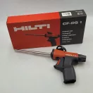 Purhab kinyomópisztoly, Hilti CF DS-1 259768, piros/fekete, műanyag test, rozsdamentes acél fúvóka, kézi