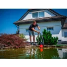 Elektromos búvárszivattyú, Strend Pro Garden MW400, piros/fekete, 400 W, 10 m kábel, maximális emelőmagasság: 5 m, 125 l/perc, IPX8, tiszta és enyhén szennyezett vízhez