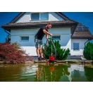 Elektromos búvárszivattyú, Strend Pro Garden MC900E, piros/fekete, 900 W, 10 m kábel, 300 l/perc, IP68, úszókapcsolós, tiszta vízhez és szennyvízhez
