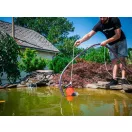 Elektromos búvárszivattyú, Strend Pro Garden MC900E, piros/fekete, 900 W, 10 m kábel, 300 l/perc, IP68, úszókapcsolós, tiszta vízhez és szennyvízhez