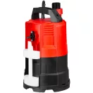 Elektromos búvárszivattyú, Strend Pro Garden MI550CW, piros/fekete, 550 W, 10 m kábel, maximális emelőmagasság: 8,5 m, 167 l/perc, IPX8, tiszta vízhez, úszókapcsolós