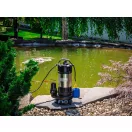 Elektromos búvárszivattyú, Strend Pro Garden SCV750, fekete/ezüst, 750 W, 6 m kábel, maximális emelőmagasság: 10 m, 300 l/perc, IPX8, szennyvízhez