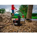 Elektromos kerti szivattyú, Strend Pro Garden MJP1000, szürke/fekete, 1000 W, 1,2 m kábel, maximális emelőmagasság: 44 m, 57 l/perc, tiszta és klóros vízhez, komplett készlet tömlőkkel és fúvókával