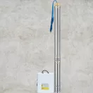 Elektromos búvárszivattyú, Strend Pro Garden SD47/15, ezüst, 750 W, kúthoz, 20 m kábel, maximális emelőmagasság: 80 m, 3300 l/perc, IP68, tiszta vízhez