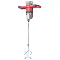   Akkumulátoros habarcskeverő, Worcraft CMX-S20LiB ShareSYS, piros/fekete, M14, maximum 120 mm keverőlapát, 250-650 fordulat/perc, 20 V Li-Ion, akkumulátor és töltő nélkül