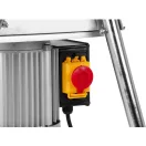 Elektromos gyümölcsdaráló, Strend Pro Garden EFC-1, 15 l, 1100 W, 400 kg/óra, 55 x 55 x 104 cm, rozsdamentes acél, túlterhelésvédelem