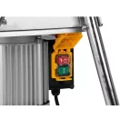Elektromos gyümölcsdaráló, Strend Pro Garden EFC-1, 15 l, 1100 W, 400 kg/óra, 55 x 55 x 104 cm, rozsdamentes acél, túlterhelésvédelem