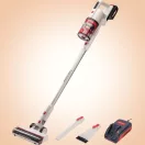 Akkumulátoros állóporszívó, Worcraft CPVC-S20LiBM ShareSYS, fehér, 15–20 kPa, tartály: 1200 ml, 20 V Li-Ion, 4,0 Ah, akkumulátorral és töltővel