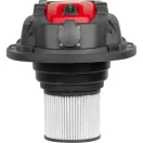 Ipari száraz-nedves porszívó, Strend Pro MWD206S, ezüst/fekete, 1200 W, tartály: 30 l, HEPA szűrő, rozsdamentes acél tartály