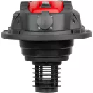 Ipari száraz-nedves porszívó, Strend Pro MWD206S, ezüst/fekete, 1200 W, tartály: 30 l, HEPA szűrő, rozsdamentes acél tartály