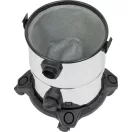 Ipari száraz-nedves porszívó, Strend Pro MWD192, ezüst/fekete, 1200 W, 18 kPa, tartály: 20 l, 1,5 m szívótömlő, rozsdamentes acél tartály
