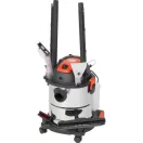 Ipari száraz-nedves porszívó, Strend Pro MWD211/3v1, ezüst/fekete, 1600 W, tartály: 20 l, szőnyegtisztító funkcióval, rozsdamentes acél tartály