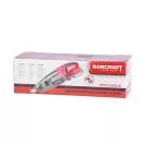 Akkumulátoros autós porszívó, Worcraft CPVC-S20LiA ShareSYS, piros/fekete, 8 kPa, tartály: 600 ml, 20 V Li-Ion, akkumulátor és töltő nélkül