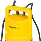 Elektromos iszapszivattyú, Strend Pro Garden NSPW750-B, sárga/szürke, 750 W, 10 m kábel, maximális emelőmagasság: 8 m, 233 l/perc, szennyvízhez, úszókapcsolós, 35 mm szemcseméretig